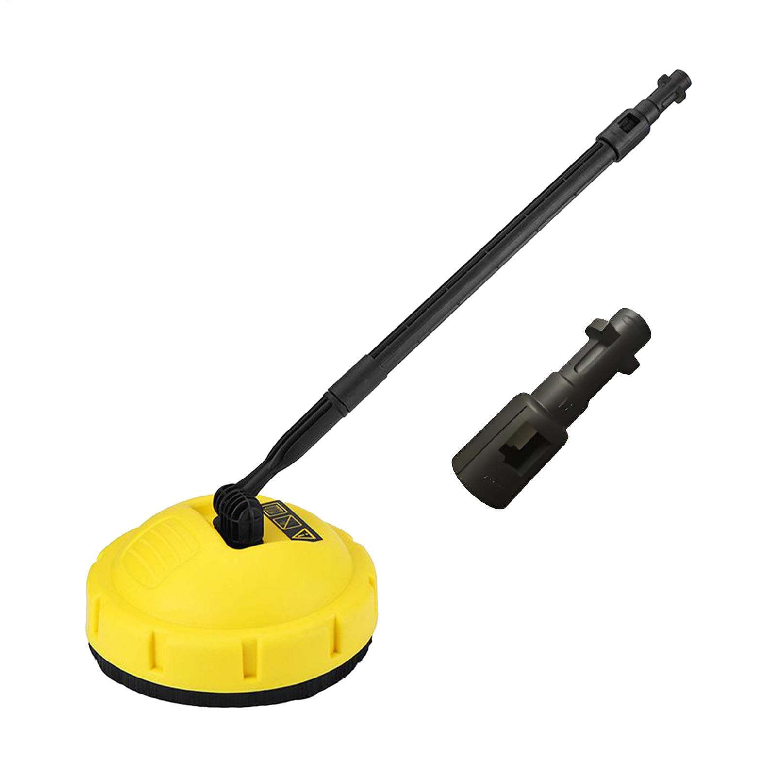 Patio Cleaner for Pressure Washer | Power Washer Attachment for Karchers | High Pressure Cleaner Head | Pressure Washer Rotary Brush Accessories for Road