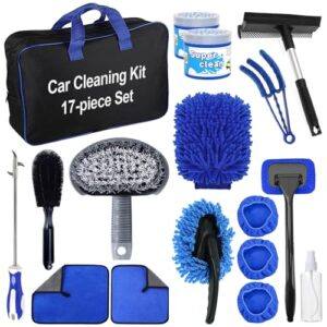 JNBGTU 17Pcs Car Cleaning Kit