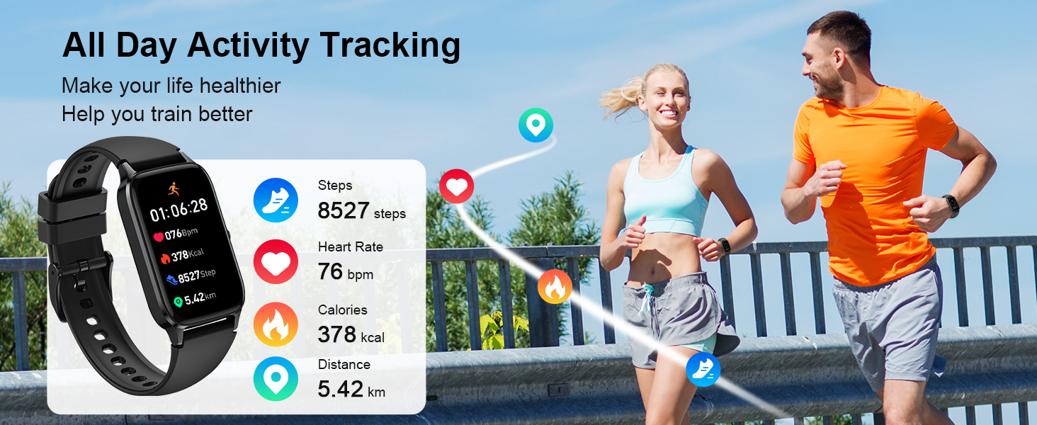 smart watch for men women