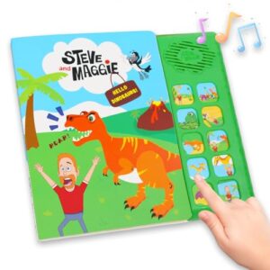 Steve and Maggie Hello Dinosaurs Sing-Along Sound Book