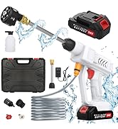 Cordless Angle Grinder, 12V Mini Angle Grinder with 2pcs 2000mAh Batteries, 7 Cutting Discs, 1950...