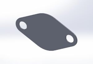 EGR Blanking Plate for Vauxhall 1.9 CDTi Opel Saab Alfa Vectra Astra Block Off Plate