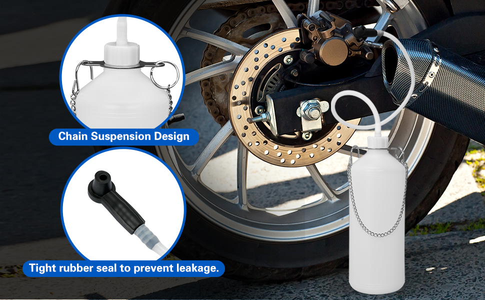 brake fluid bleeding bottle
