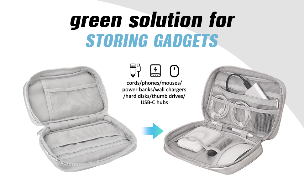 electronics travel organizer