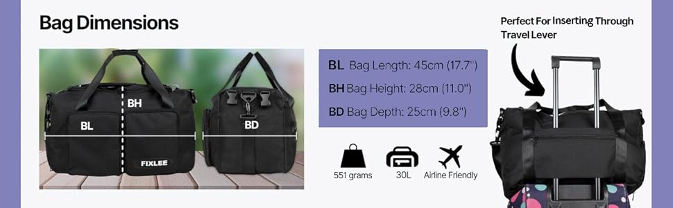 Bag Dimensions