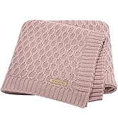Neiwech Baby Blanket Boy Girl Knit Soft Swaddle Receiving Blankets for Newborn Nursery Infant Cri...