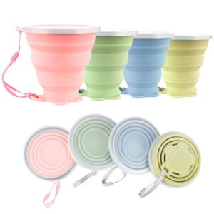 ddLUCK Silicone Collapsible Camping Cup