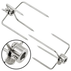 Kendane 2 Pcs Rotisserie Meat Forks for Grills