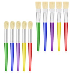 10Pcs Paint Brushes for Children