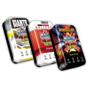 Topps Match Attax Extra 2025 - Mega Tin Bundle - Amazon Exclusive! All 3 Mega Tins in this year's Match Attax Extra Collection!