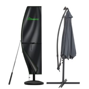 BEEWAY Garden Parasol Cover Waterproof