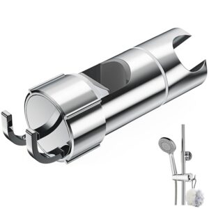 Alyvisun Shower Head Holder with 2 Hooks