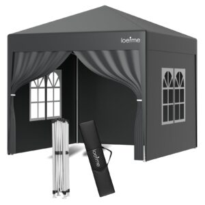 LOEFME Pop up Gazebo 2.5M x 2.5M