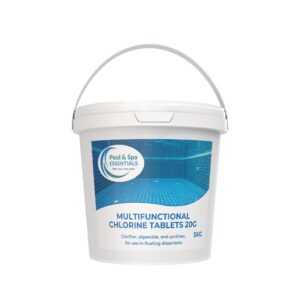 Multi-functional Chlorine Tablets 20g | 5KG | Hot Tubs & Pools | 4-in-1 Sanitiser
