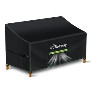 BEEWAY Garden Bench Cover Waterproof 3 Seater with Air Vent