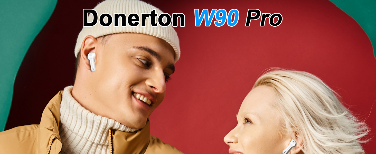 W90 wireless earbuds