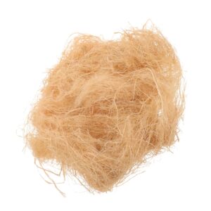 BESPORTBLE Warmth Safety Natural Rafia Grass Bird Nest Material 30g Pack for Winter Nesting