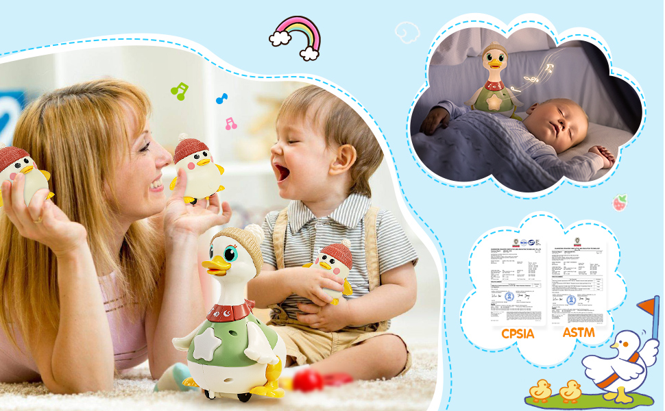 Dancing Duck Musical Toys Set