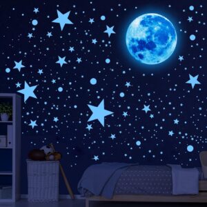 1086PCS Glow in The Dark Stars Stickers