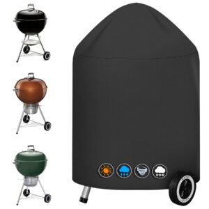 Sonharlar Kettle BBQ Cover for Weber 67 CM-600D Charcoal Grill Cover for Weber Barbecue