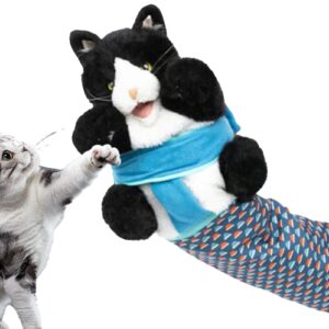 Dopsyesn Cat Puppet Wrestler