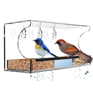 Newthinking Window Bird Feeder with Suction Cups