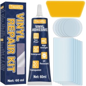 Tiepetly Air Mattress Patch Kit Waterproof and Transparent