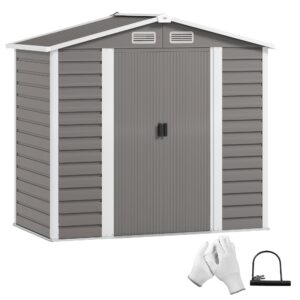 Outsunny 7 x 4ft Garden Shed