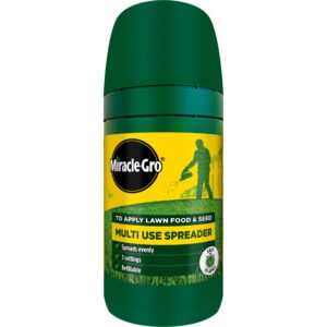 Miracle-Gro 121426 Compact Spreader-for Seeding and Feeding Your Luscious Lawn