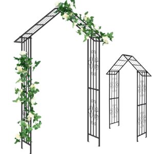 TANGZON 222CM Metal Garden Arch