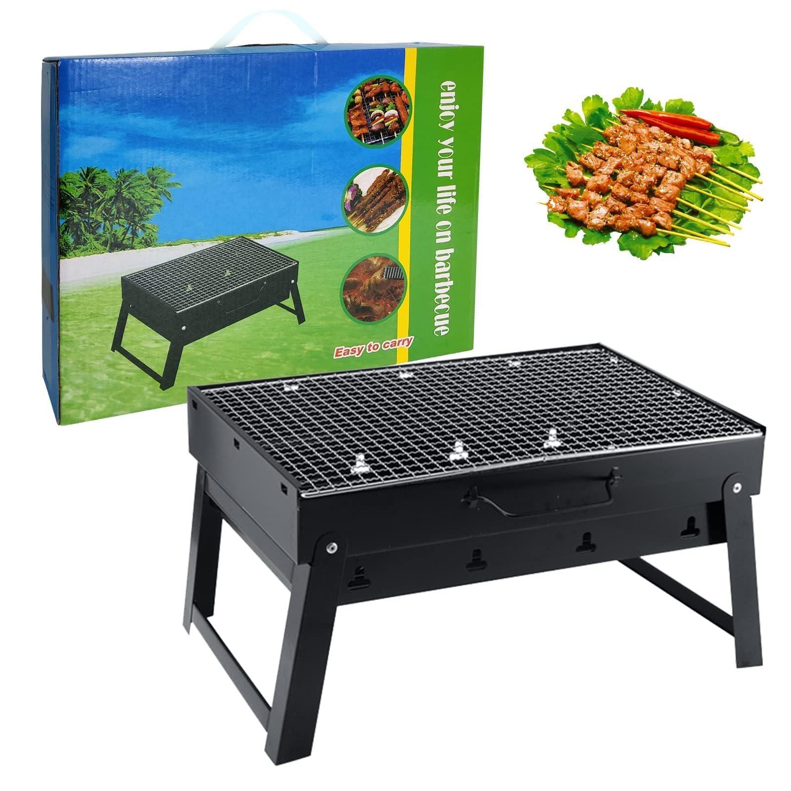 Portable Charcoal BBQ Grill