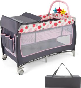 Maxmass 4 in 1 Baby Travel Cot