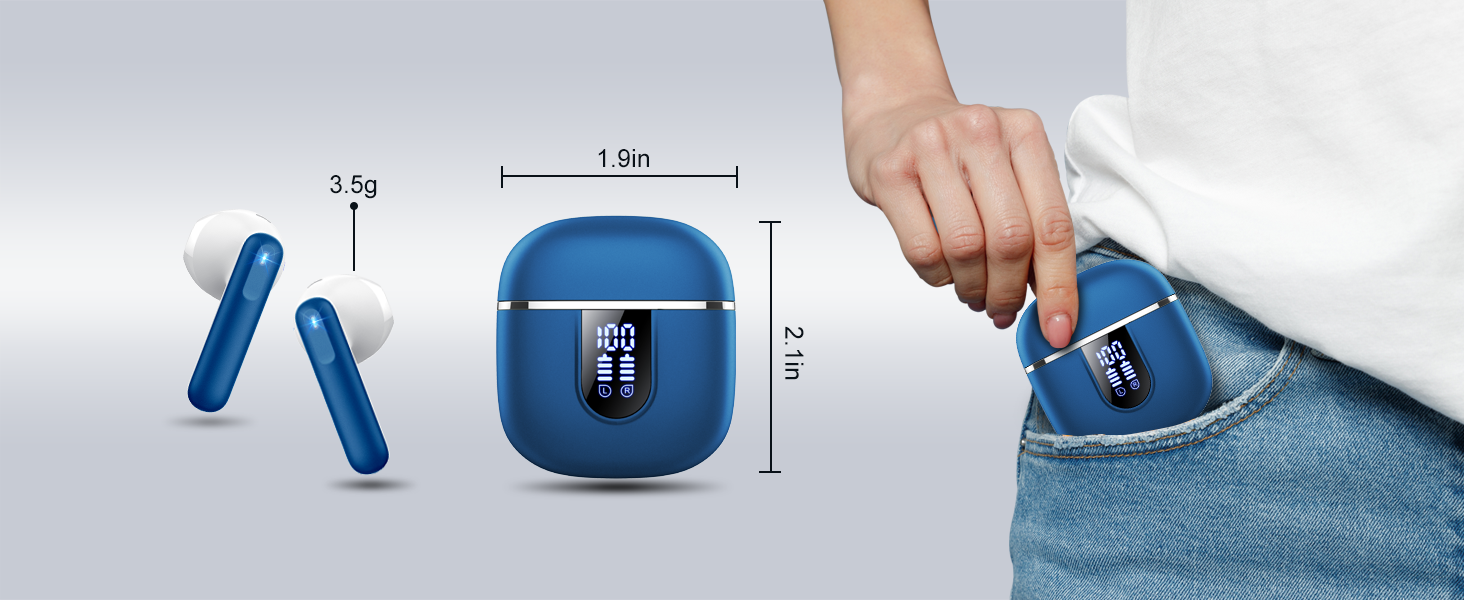 Bluetooth 5.4 Headphones 