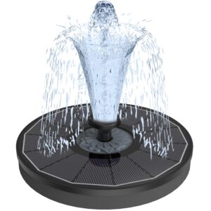 Solar Fountain 2025 Upgrade High Efficiency Glass Solar Panel