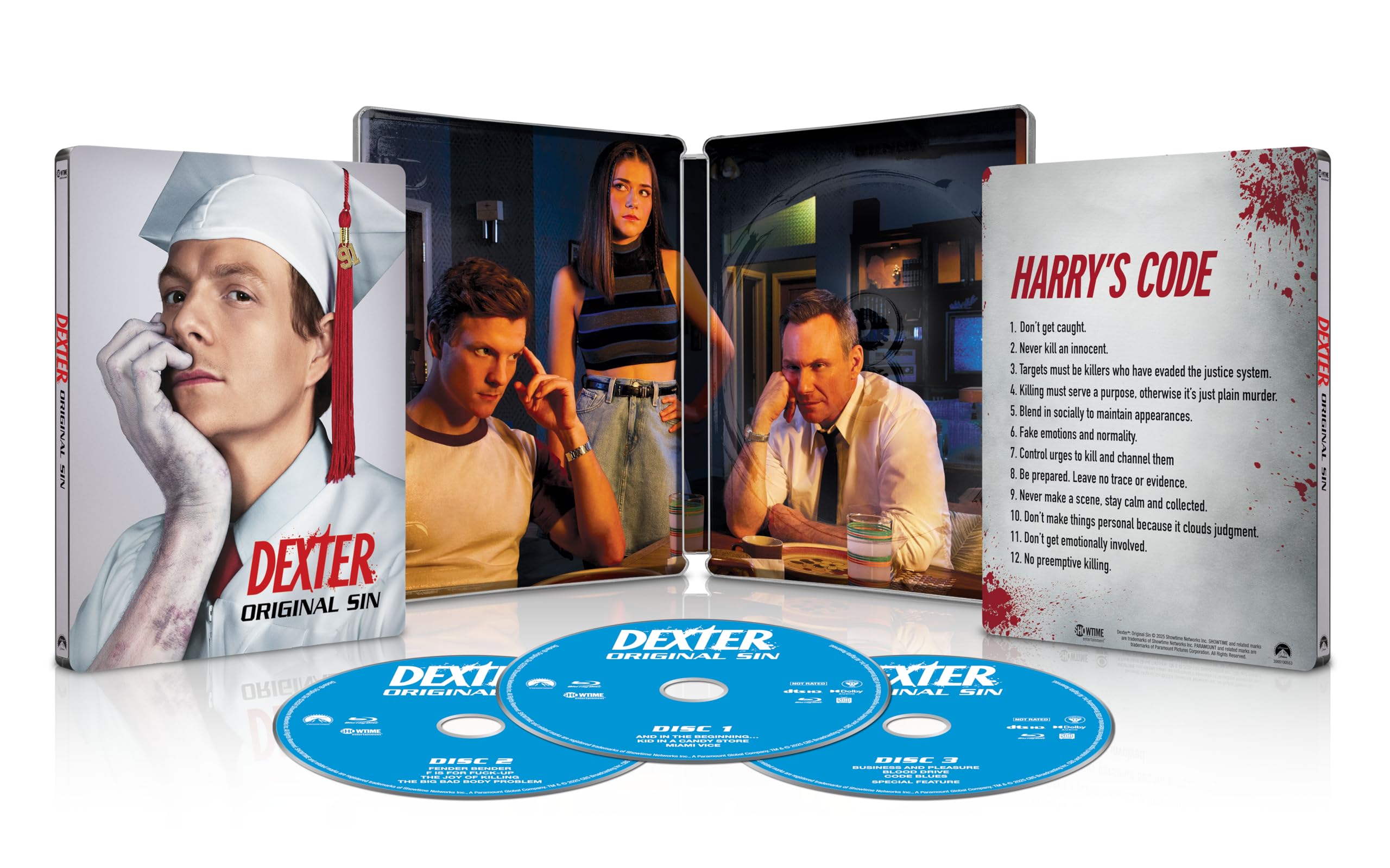 Dexter: Original Sin - Season One Steelbook [Region A & B & C]