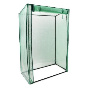 DIVCHI Greenhouse Garden Tomato Growhouse Vegetables Grow Tent Green House With Roll-Up Door Reinforced Cover & Heavy Duty Frame