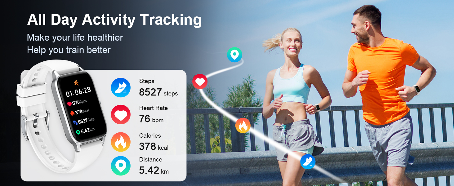 smart watch for men women