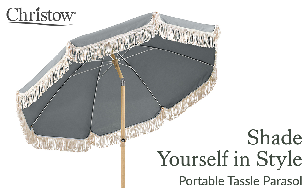 Tassel parasol