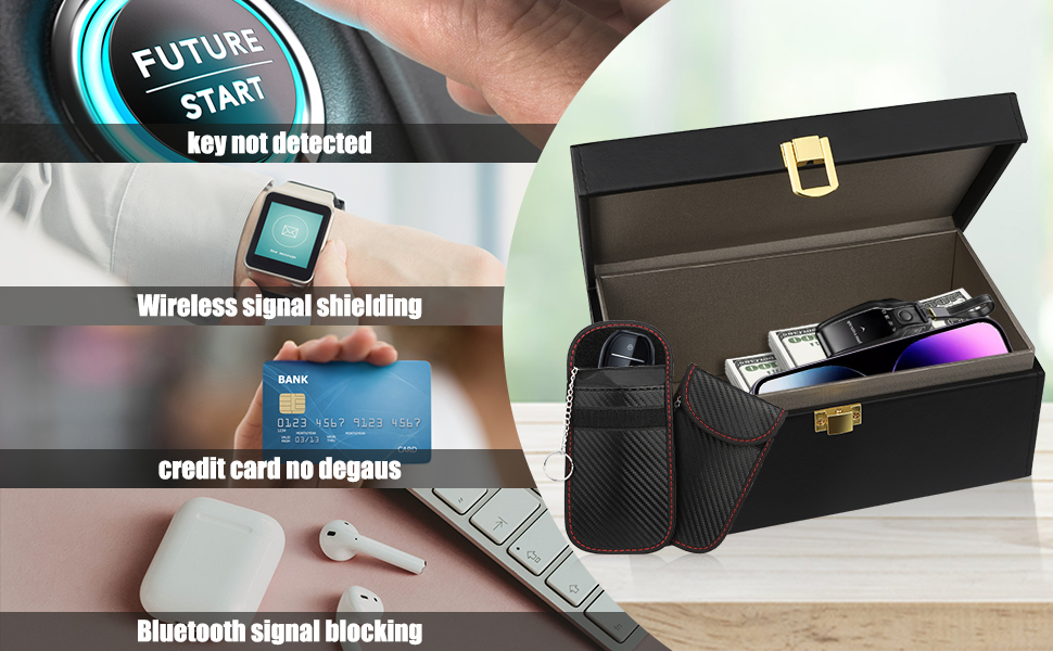 car key signal blocker box