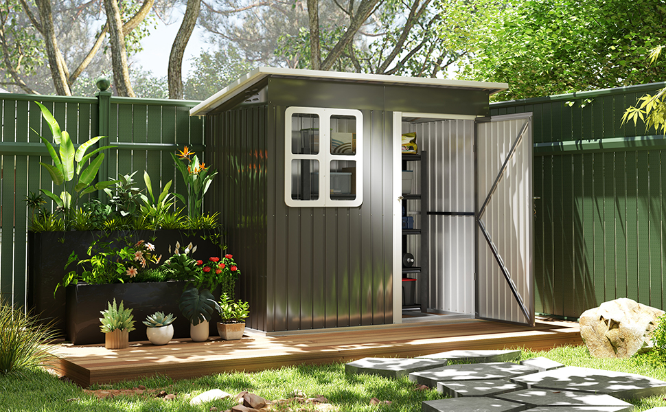 sheds base 7x4 metal building outside buildings tiny houses