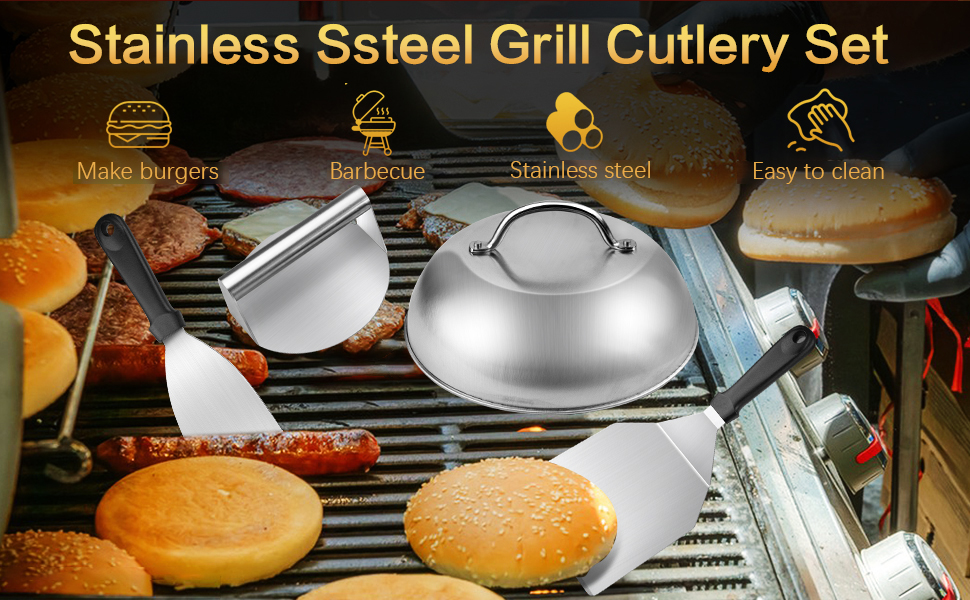 Burger smasher set