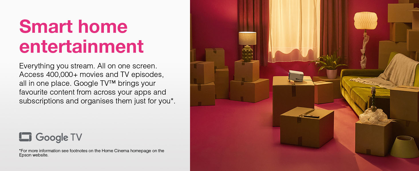 Access 400,000+ movies and TV episodes, all in one place.