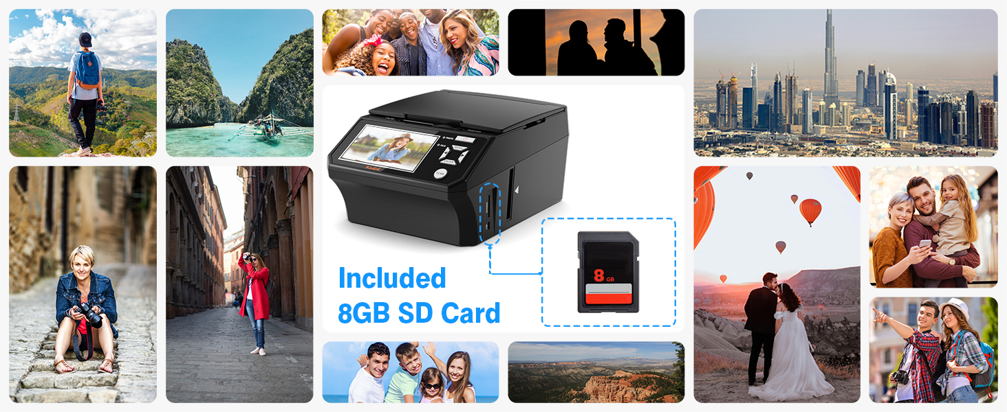 scanning photos