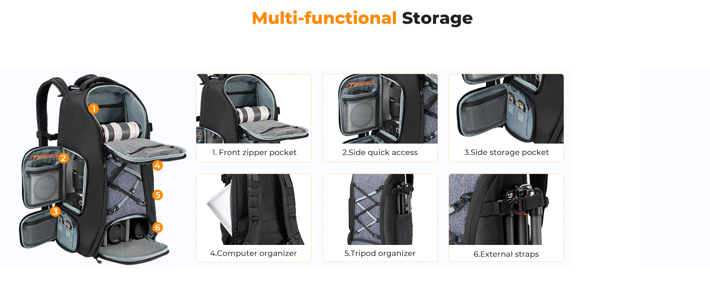 K&F Concept Camera Backpack