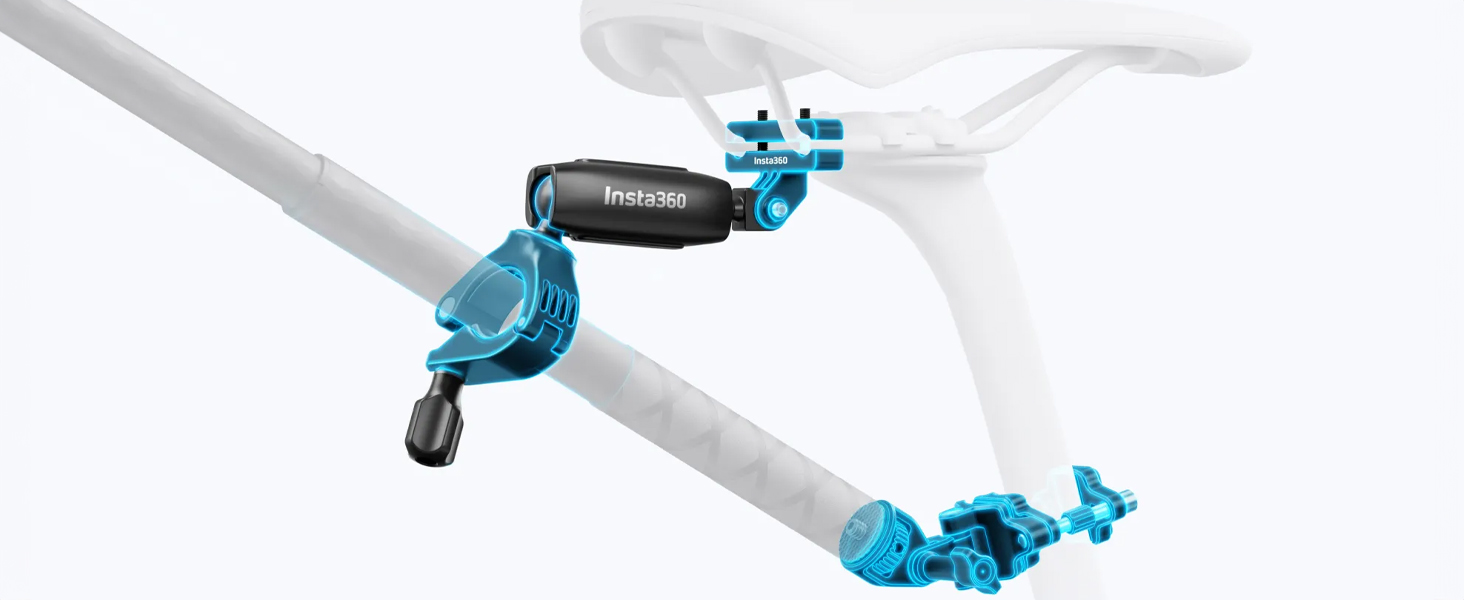 Record your ride, drone-free.