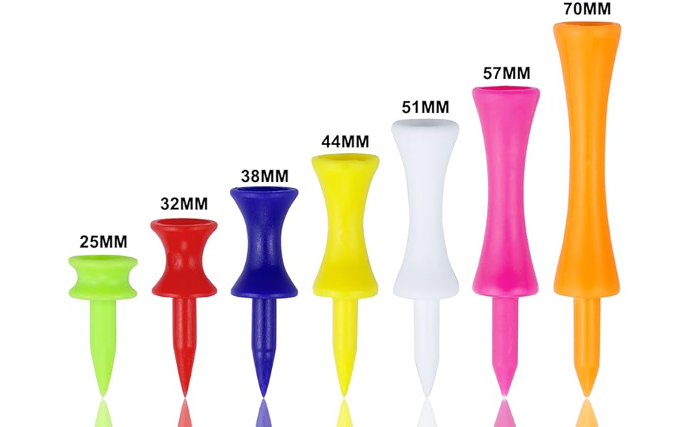 golf tee mixed size