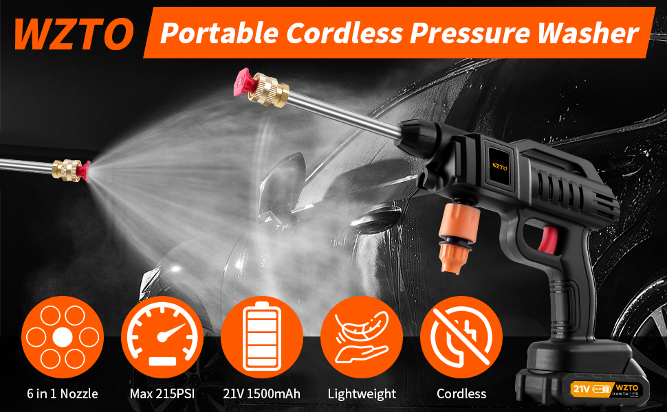 Cordless Pressure Washer