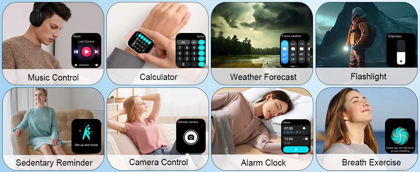 Smart Watch for Men Women