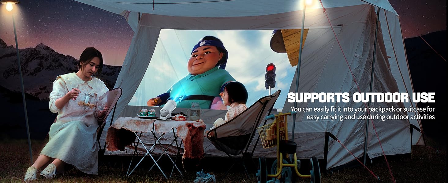 Home projector Indoor projector Gaming projector Outdoor projector