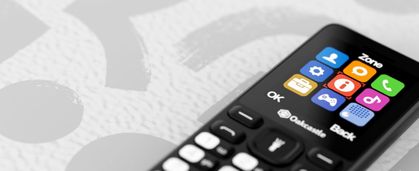 The F101 Basic Phone offers more than just calling and texting with its ability to support many apps